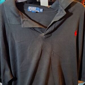 Men's Ralph Lauren Black Short Sleeved Polo Shirt Sz. 2XB